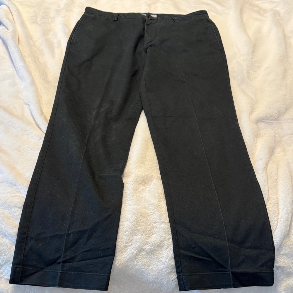 3 for $10 Van Heusen 34x32 Men's Black Chino Dress Pants